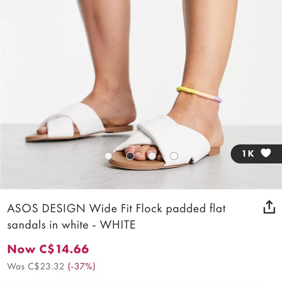 NWT - ASOS Sandals - Picture 4 of 4